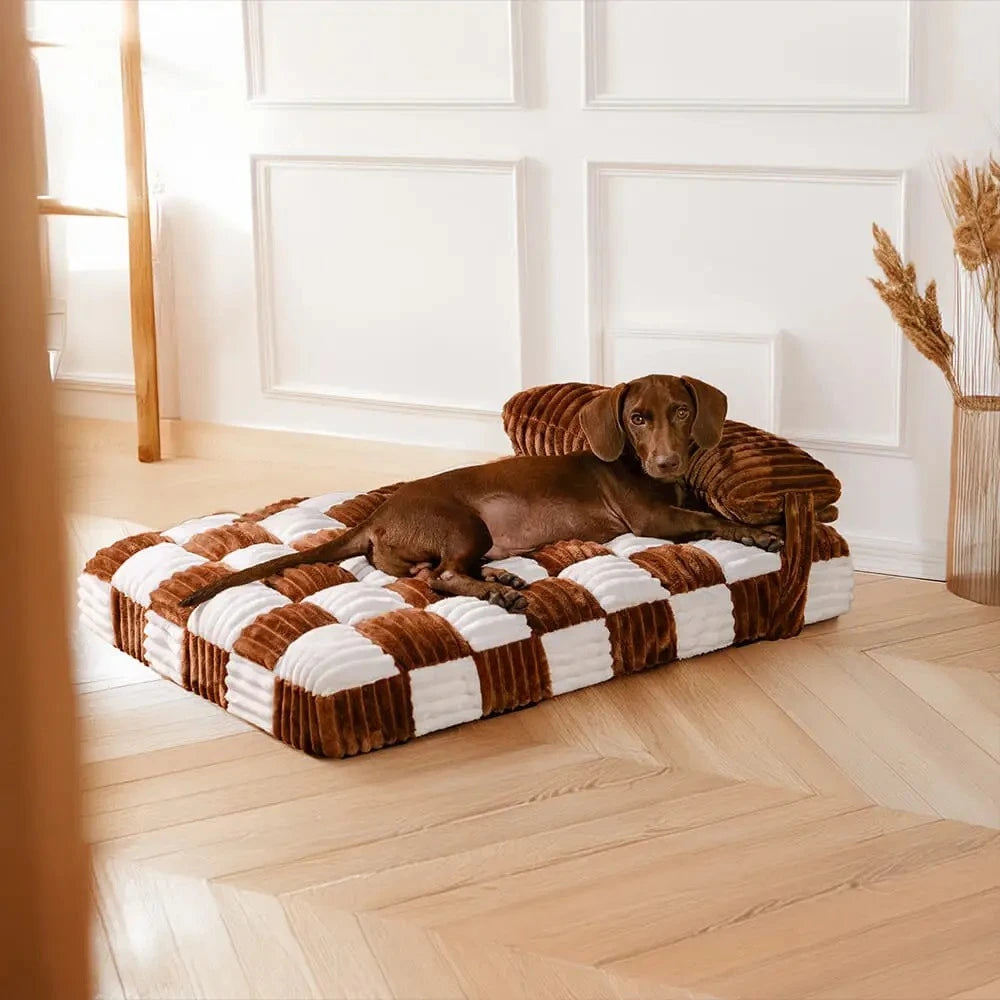 Handmade Orthopedic large and small dog beds with pillow