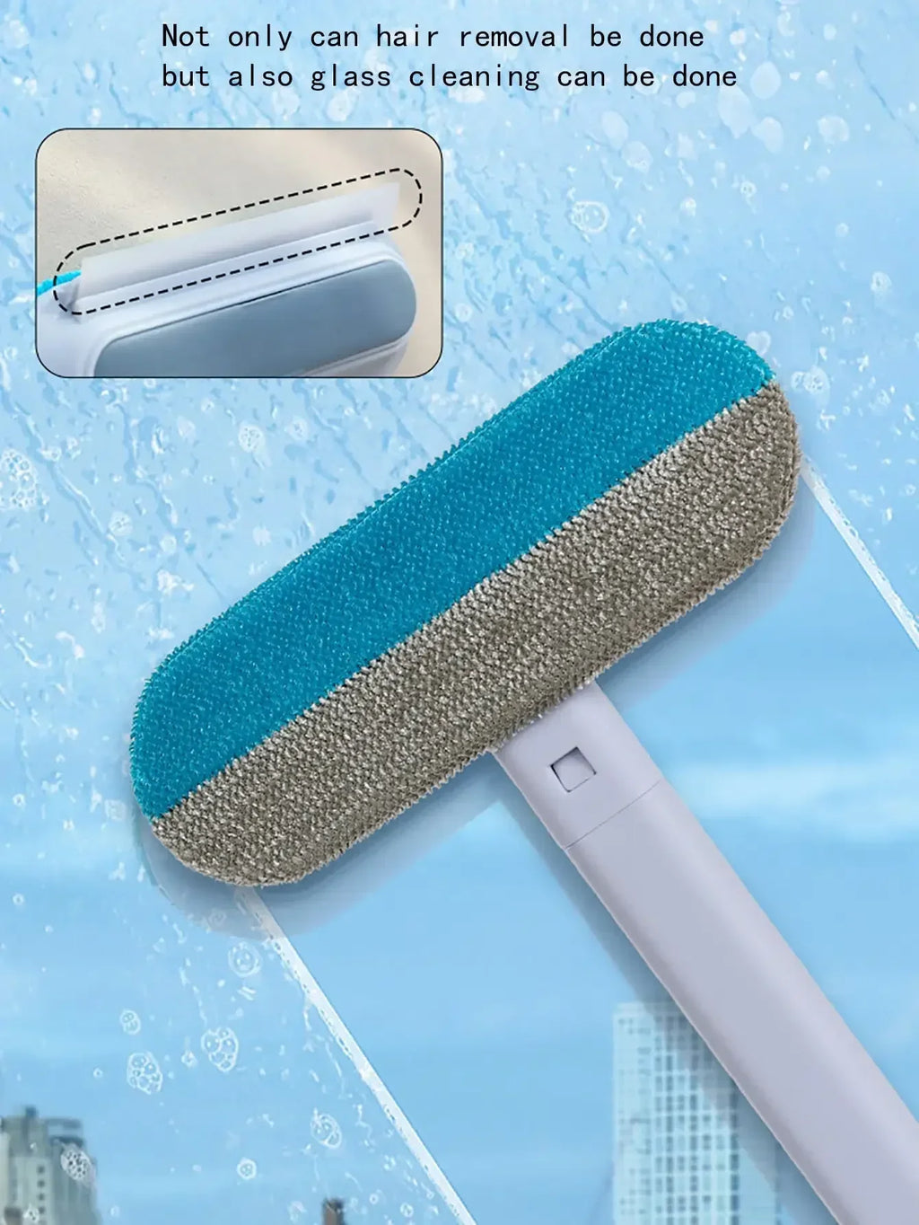 Pet hair removal Cleaning set, steamy massaging hair removal/cleaning brush