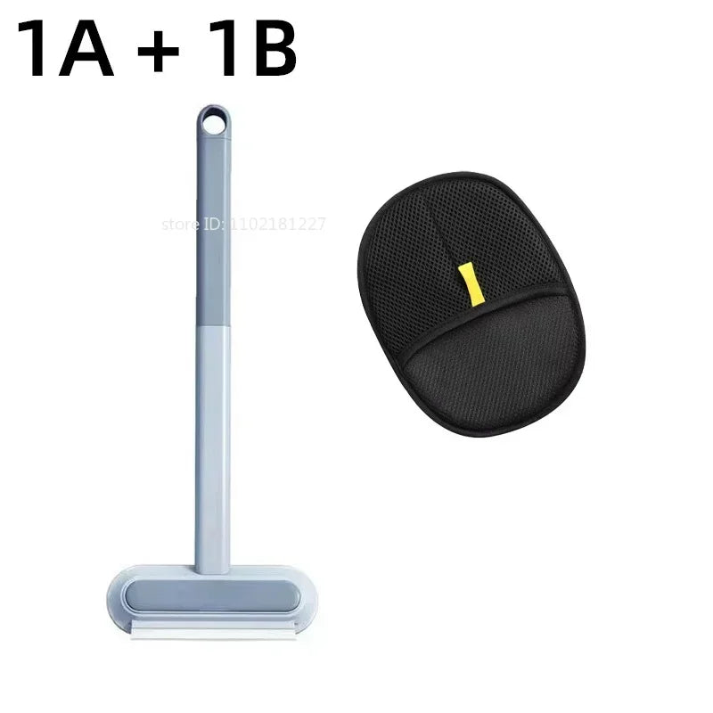 Pet hair removal Cleaning set, steamy massaging hair removal/cleaning brush