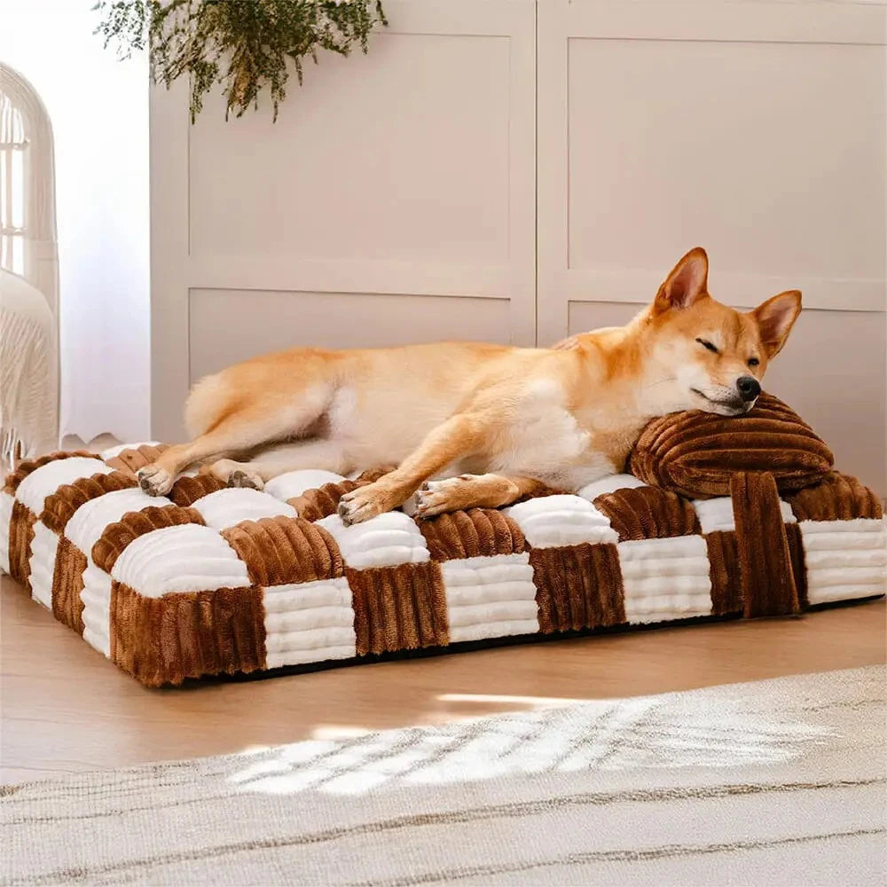 Handmade Orthopedic large and small dog beds with pillow