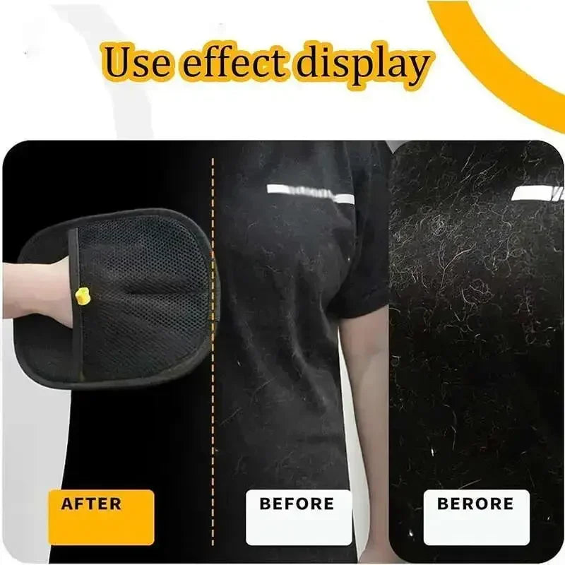 Pet hair removal Cleaning set, steamy massaging hair removal/cleaning brush