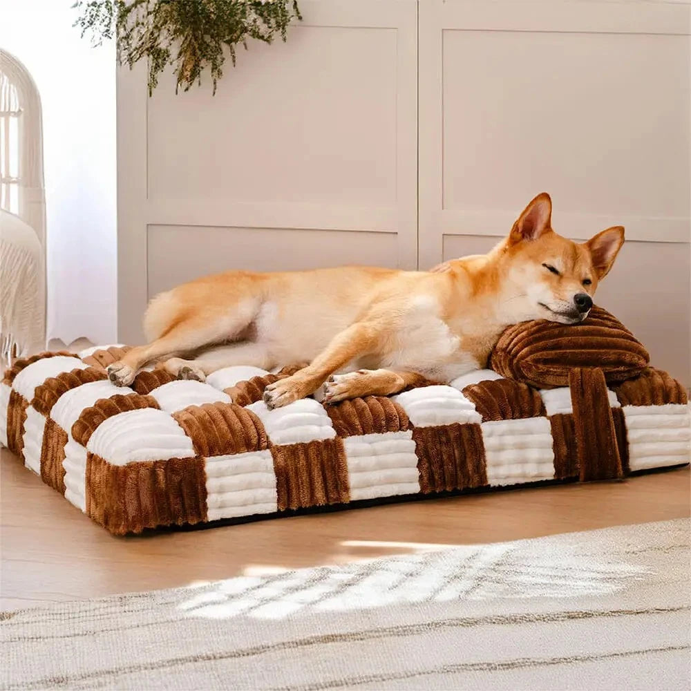 Handmade Orthopedic large and small dog beds with pillow