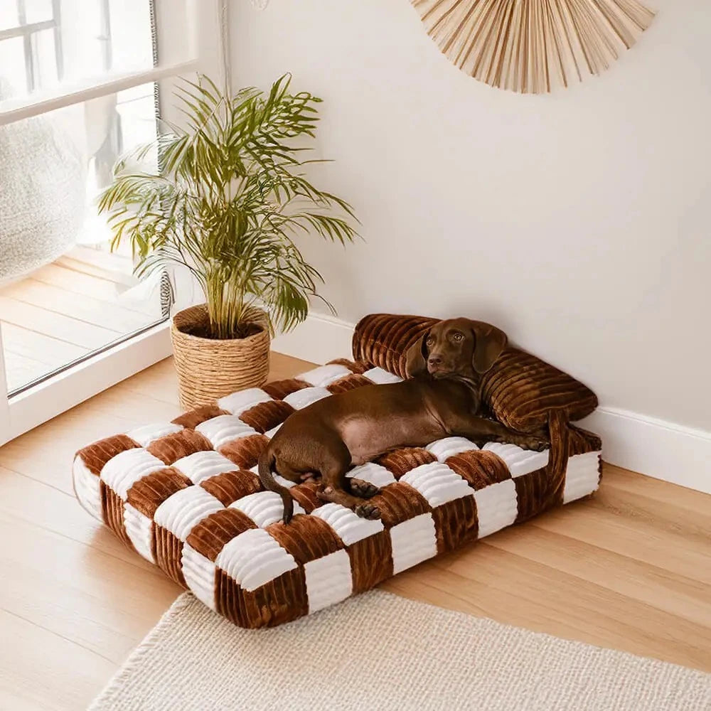 Handmade Orthopedic large and small dog beds with pillow