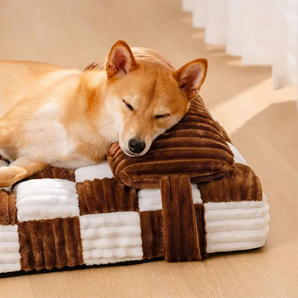 Handmade Orthopedic large and small dog beds with pillow
